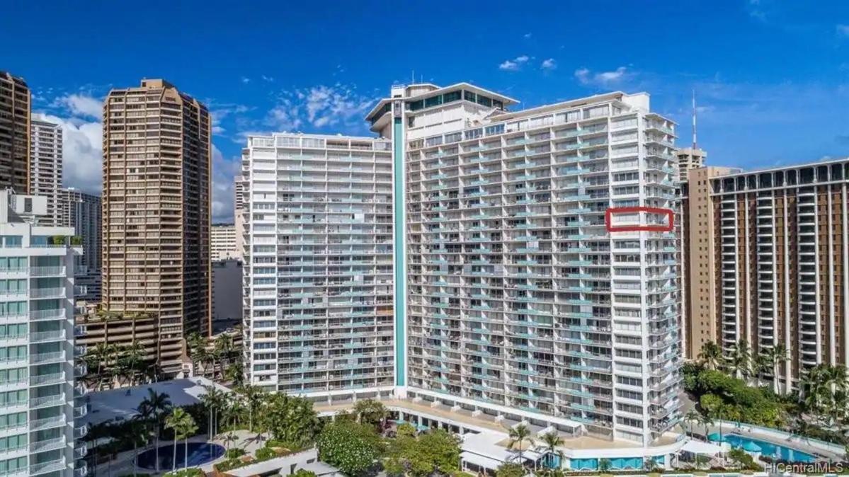 Ilikai #1743 Panoramic Views On Waikiki Beach Aparthotel Honolulu Exteriör bild
